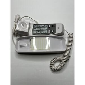 Vintage COBY Trimline CT-P10 Slimline touch Tone Desk/Wall Retro Telephone